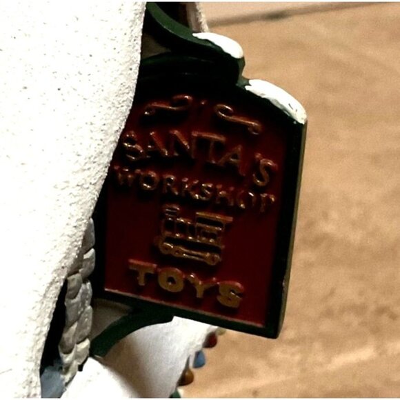 THOMAS KINCADE HAWTHORNE VILLAGE SANTAS WORKSHOP TOYS WORKING CHRISTMAS DECOR - Picture 3 of 10